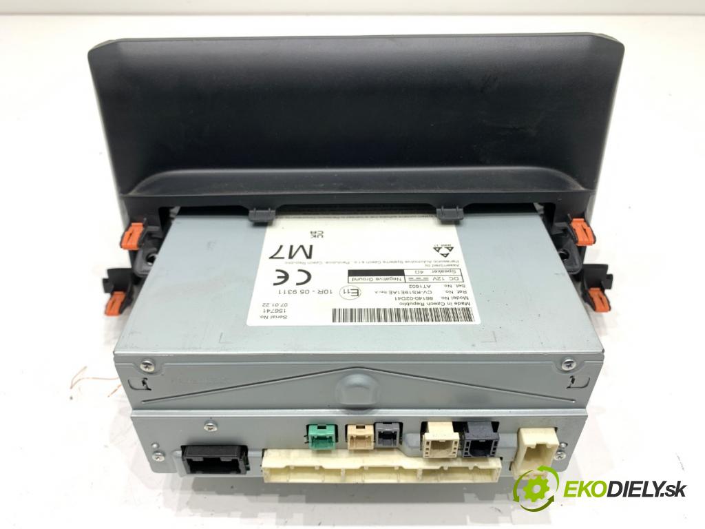 TOYOTA COROLLA E21 sedan 2022 72 kW 1.8 VVTi Hybrid (ZWE211, MZEA12) 1798 RADIO 86140-02D41 (Audio zariadenie)