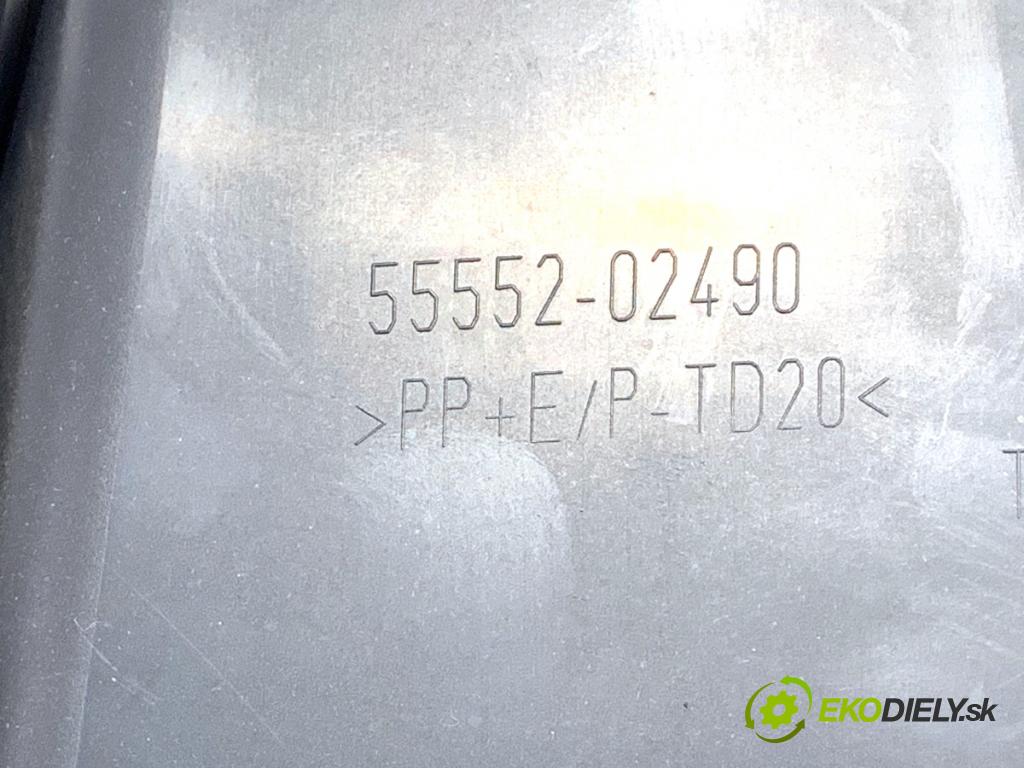 TOYOTA COROLLA E21 sedan 2022 72 kW 1.8 VVTi Hybrid (ZWE211, MZEA12) 1798 Priehradka, kastlík spolujazdca 55550-02540 (Priehradka (kastlík))