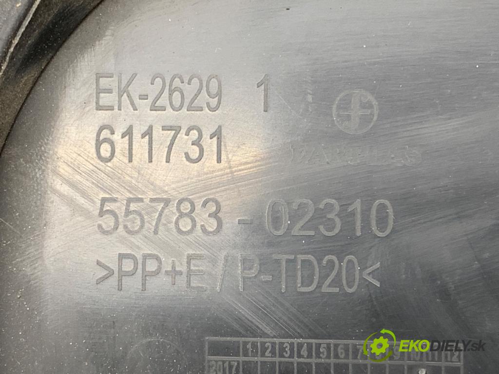 TOYOTA COROLLA E21 sedan 2022 72 kW 1.8 VVTi Hybrid (ZWE211, MZEA12) 1798 Torpédo, plast pod čelné okno 55783-02310 (Torpédo (plast pod čelným sklom))