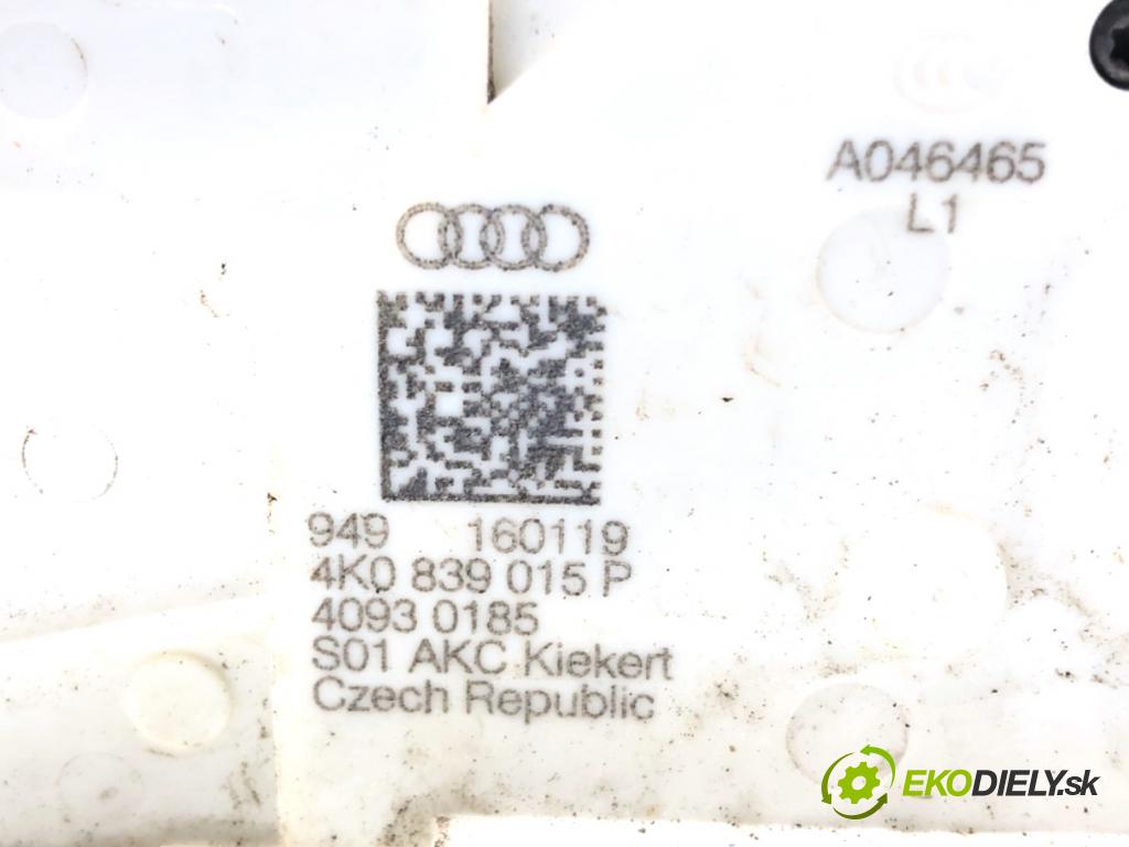 AUDI Q8 SUV 2019 210 kW 50 TDI Mild Hybrid quattro 2967 zámok dveře levý zadní část 4K0839015P