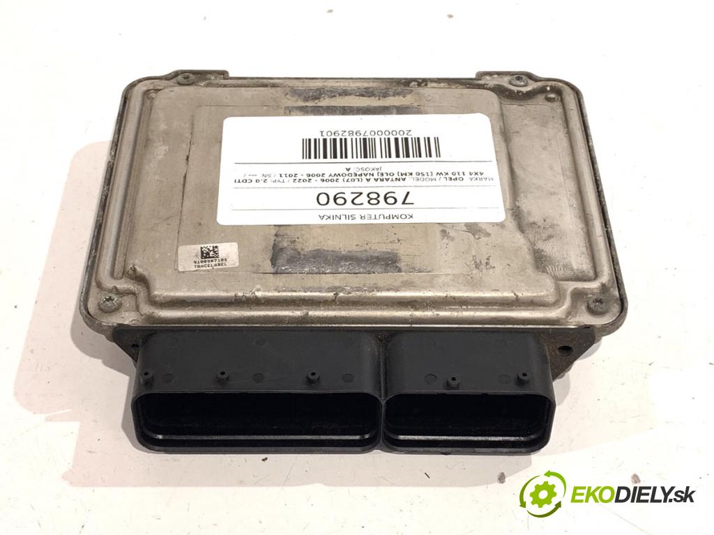 OPEL ANTARA A SUV 2007 110 kW 2.0 CDTI 4x4 1991 riadiaca jednotka Motor 96858577 (Riadiaca jednotka)