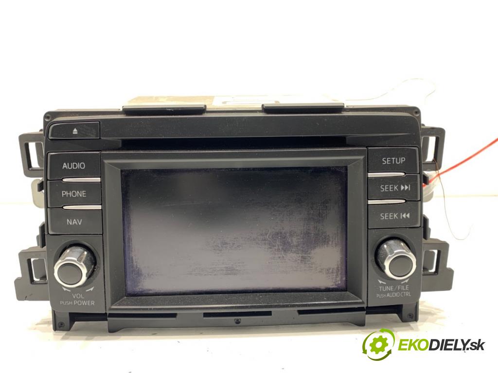 MAZDA CX-5 SUV 2013 129 kW 2.2 D AWD (KE102) 2191 RADIO Navigácia CV-VM02F3JM (Audio zariadenie)