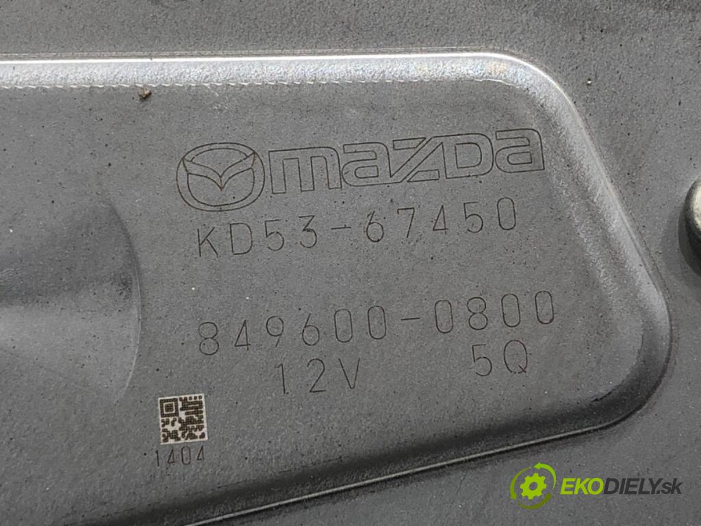 MAZDA CX-5 SUV 2013 129 kW 2.2 D AWD (KE102) 2191 Motor stieračov zad KD53-67450