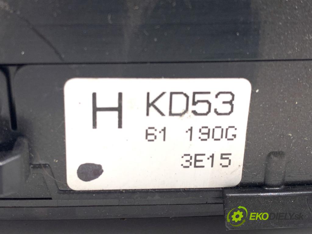 MAZDA CX-5 SUV 2013 129 kW 2.2 D AWD (KE102) 2191 Panel ovládania kúrenia  (Prepínacie páčky pod volantom)