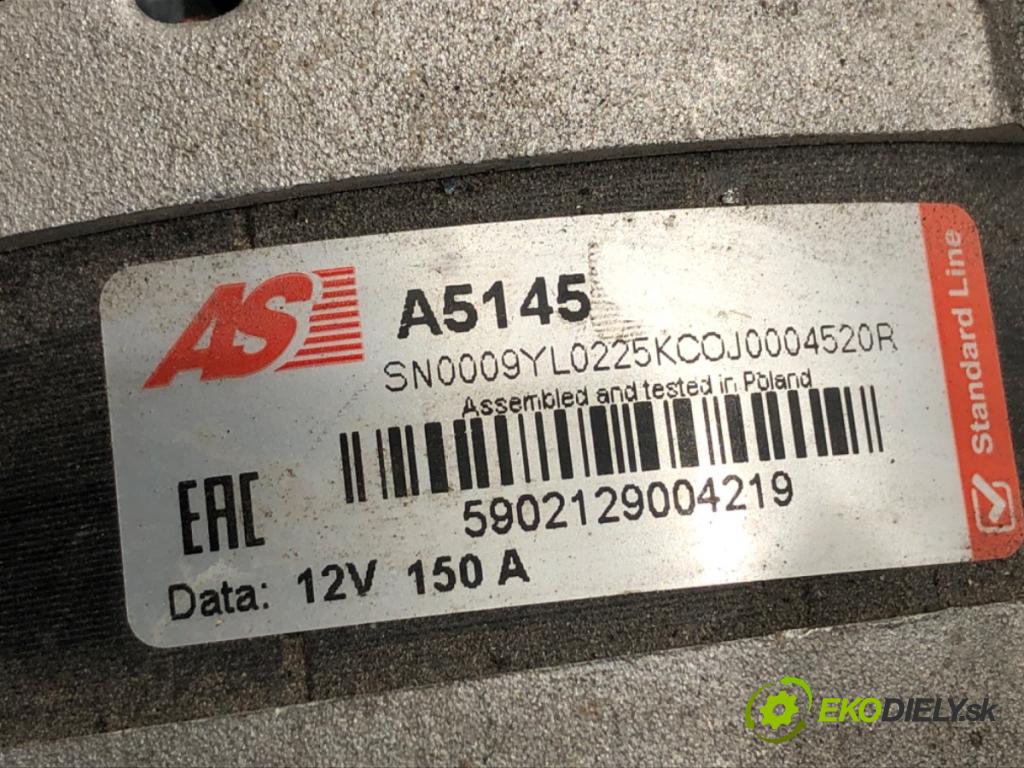 MAZDA CX-5 SUV 2013 129 kW 2.2 D AWD (KE102) 2191 Alternátor (Alternátor)