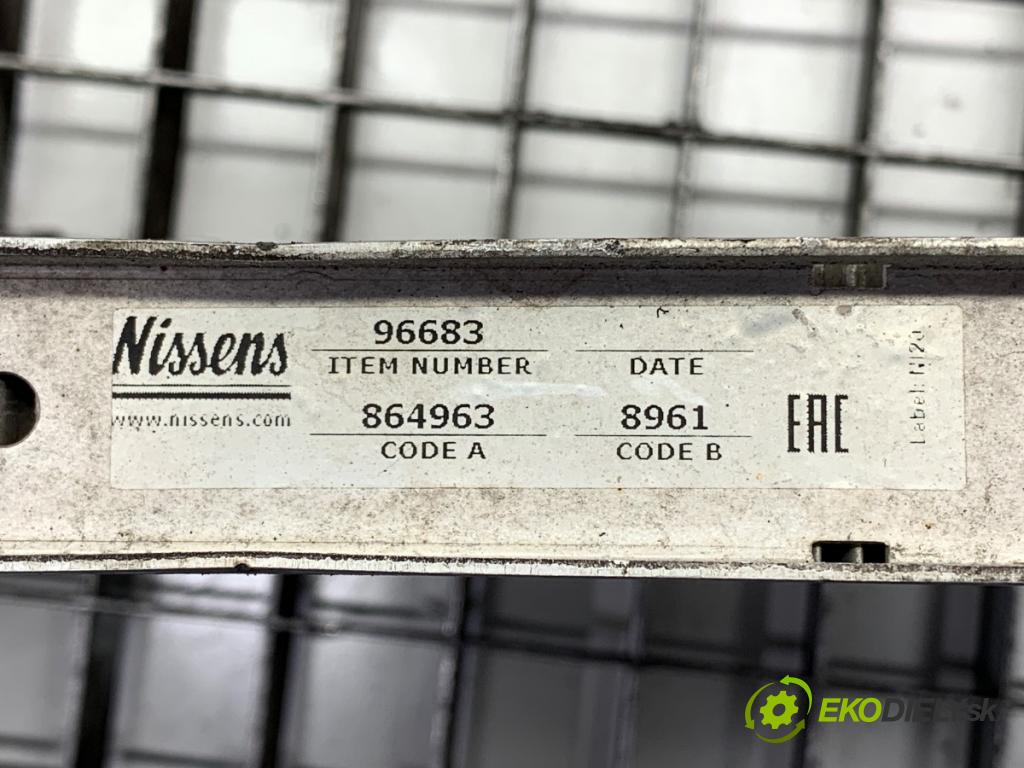 VW TRANSPORTER T5 Autobus 2003 96 kW 2.5 TDI 2461 intercooler  (Intercooler (chladič nasávaného vzduchu))