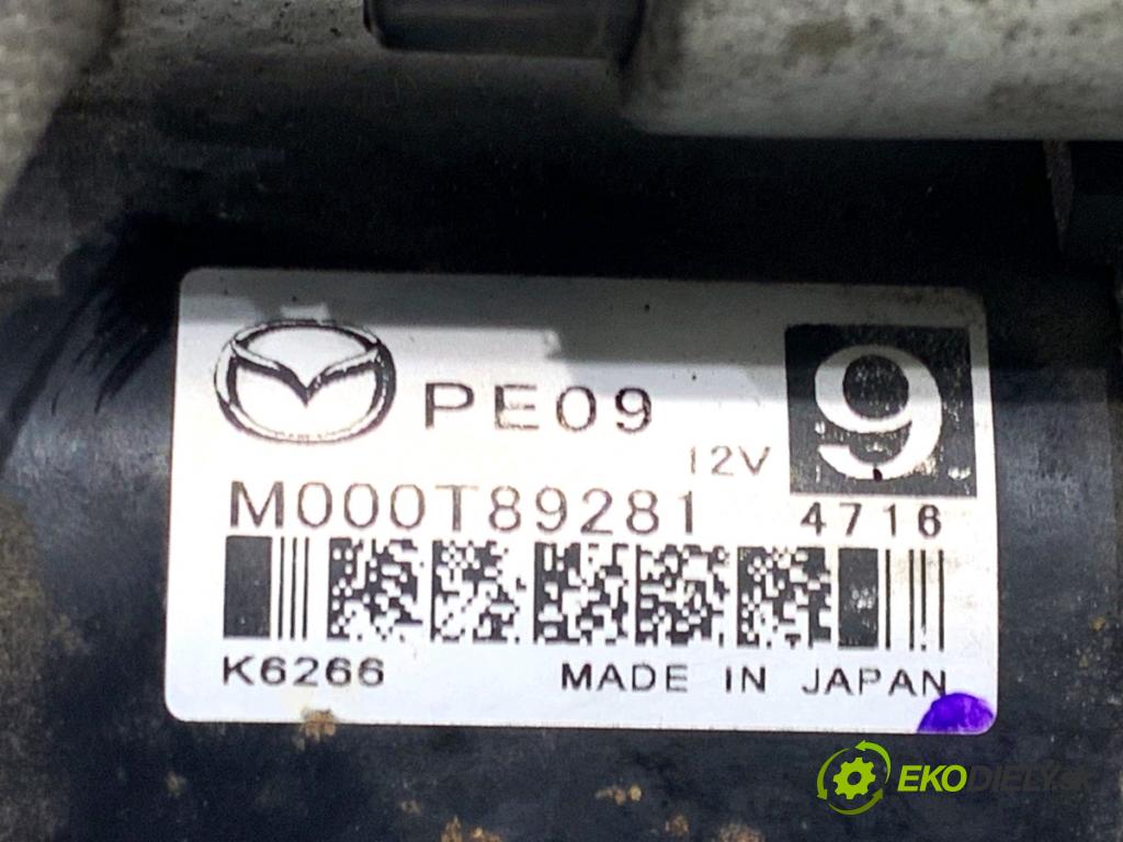 MAZDA 3 BM liftback 2014 88 kW 2.0 1998 Štartér M000T89281 (Štartér)