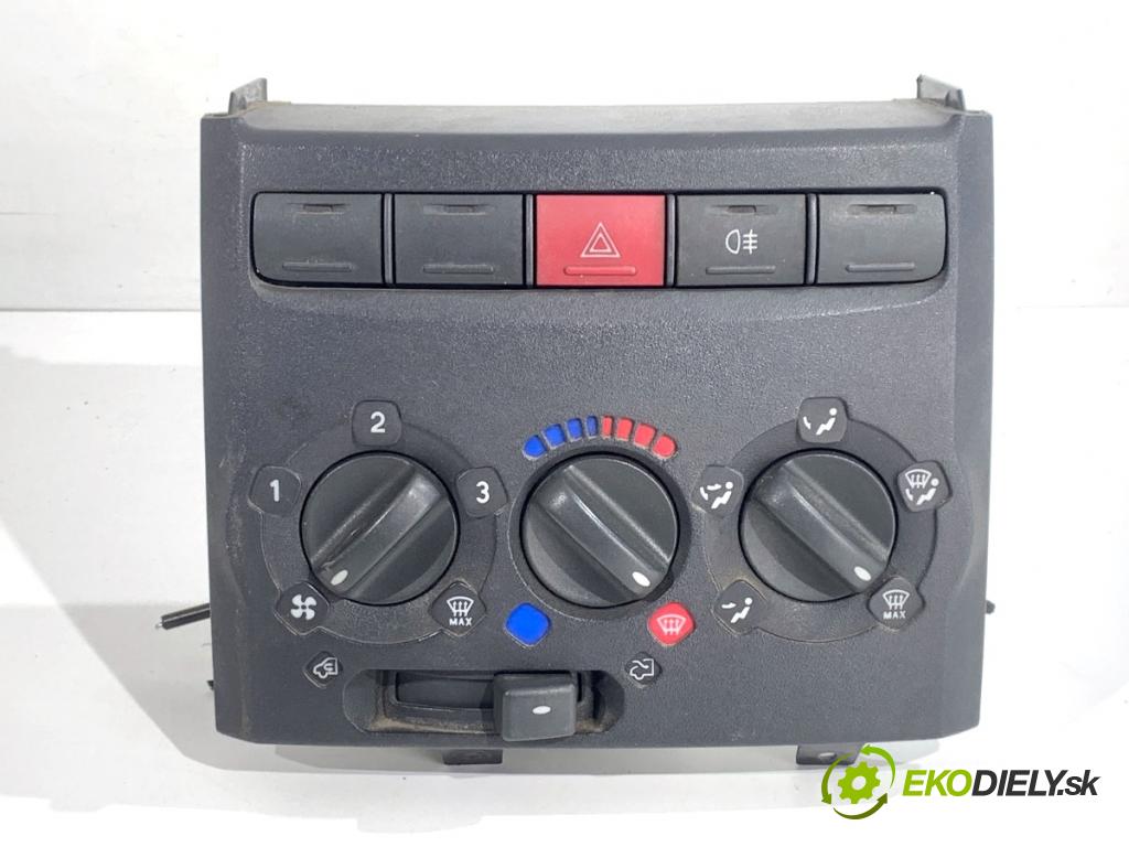 FIAT DUCATO II Autobus 2003 81 kW 2.3 JTD 2286 Panel ovládania kúrenia 7353387570 (Prepínacie páčky pod volantom)