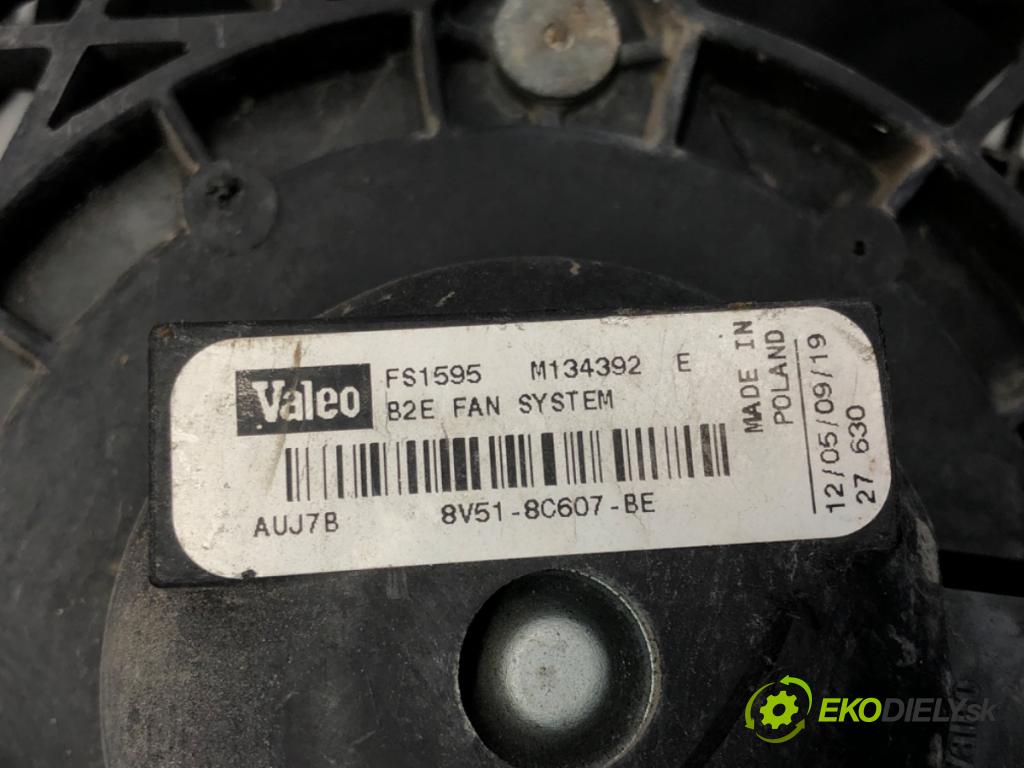 FORD FIESTA MK7 liftback 2009 44 kW 1.25 1242 Ventilátor chladiča 8V51-8C607-BE (Ventilátor)