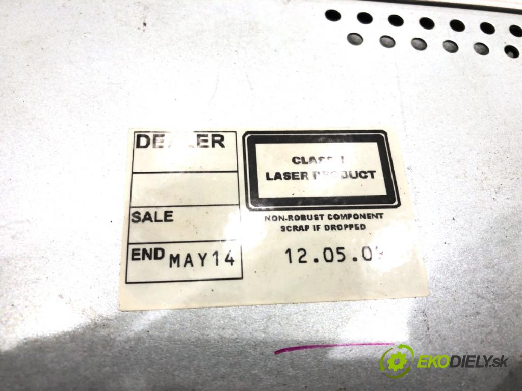 FORD FIESTA MK7 liftback 2009 44 kW 1.25 1242 RADIO 8A6T-18C815-BN (Audio zariadenie)