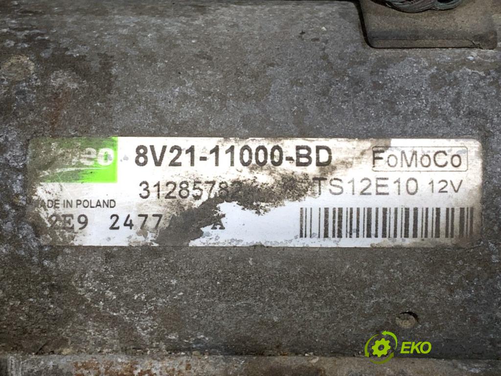 FORD FIESTA MK7 liftback 2009 44 kW 1.25 1242 Štartér 8V21-11000-BD (Štartér)