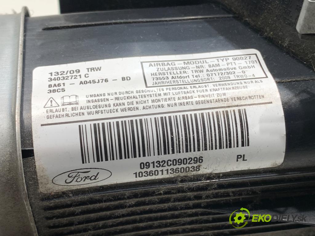FORD FIESTA MK7 liftback 2009 44 kW 1.25 1242 AirBag koleno: 8A61-A045J76-BD