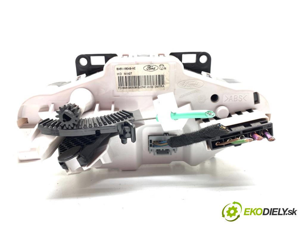 FORD FIESTA MK7 liftback 2009 44 kW 1.25 1242 Panel ovládania kúrenia 8A61-18549-AE (Prepínacie páčky pod volantom)