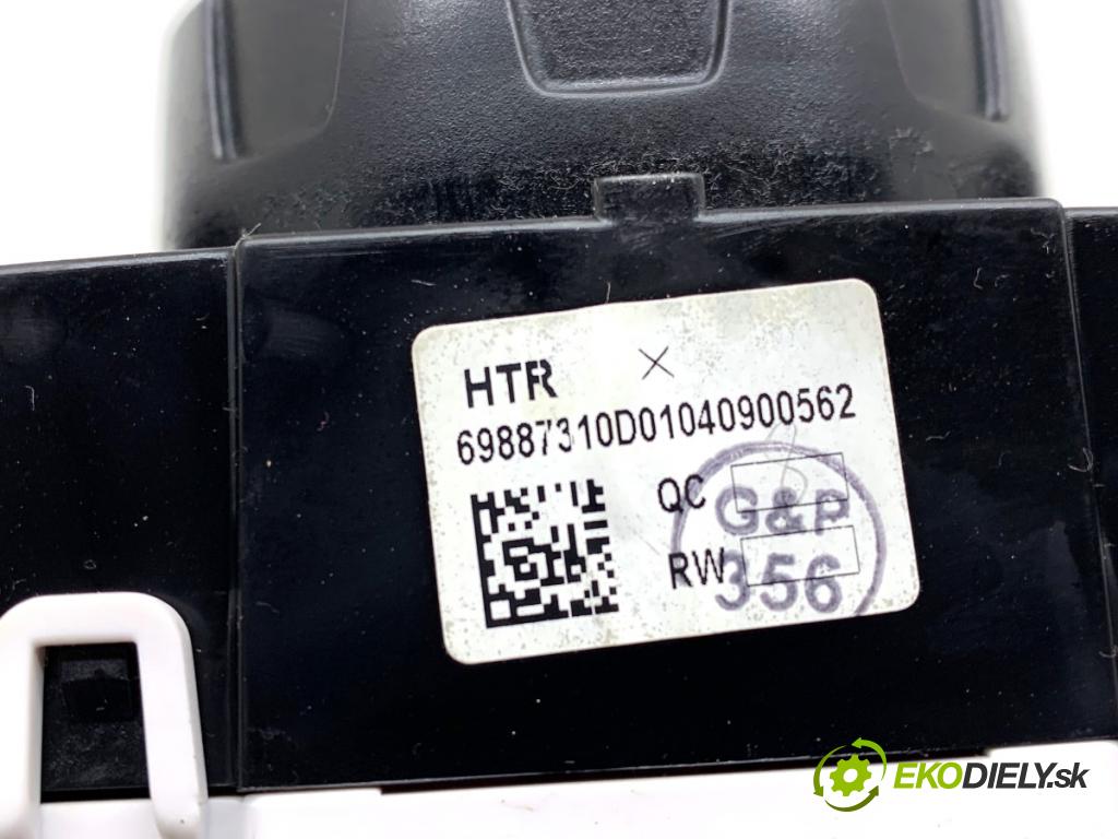 FORD FIESTA MK7 liftback 2009 44 kW 1.25 1242 Panel ovládania kúrenia 8A61-18549-AE (Prepínacie páčky pod volantom)