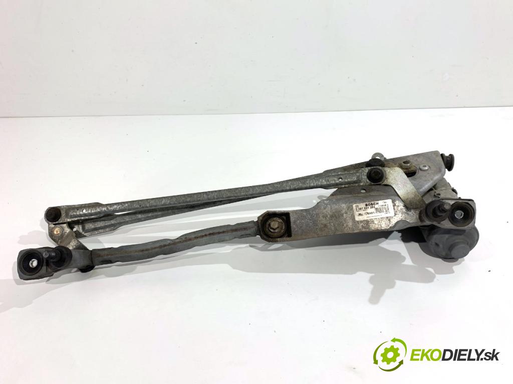 FORD FIESTA MK7 liftback 2009 44 kW 1.25 1242 Mechanizmus stieračov predný 8A61-17B571-AA 8A61-17500-AC (Motorček stieračov predný)