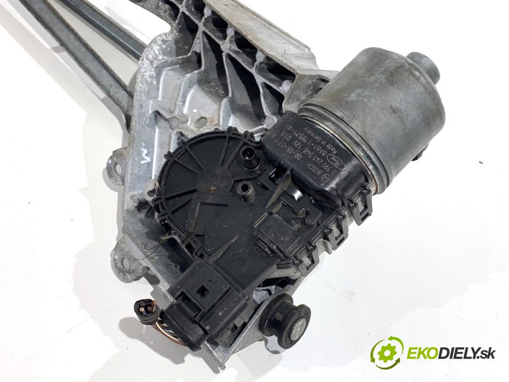 FORD FIESTA MK7 liftback 2009 44 kW 1.25 1242 Mechanizmus stieračov predný 8A61-17B571-AA 8A61-17500-AC (Motorček stieračov predný)