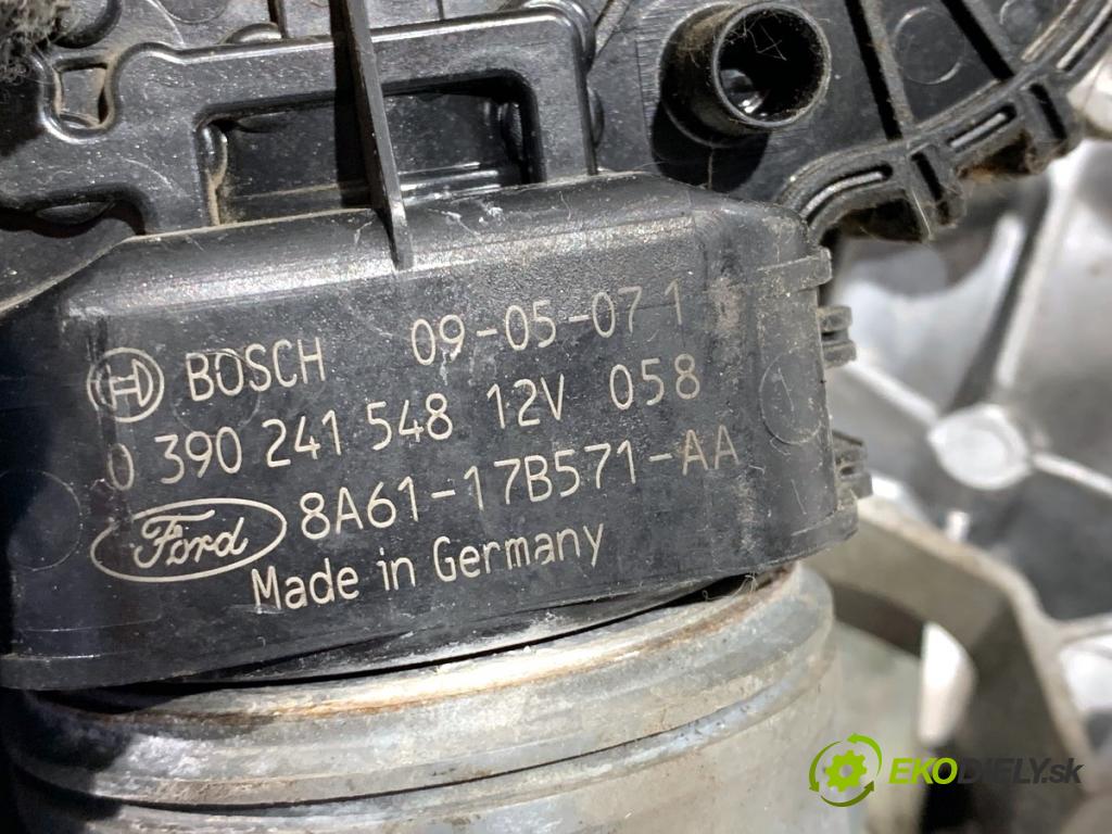 FORD FIESTA MK7 liftback 2009 44 kW 1.25 1242 Mechanizmus stieračov predný 8A61-17B571-AA 8A61-17500-AC (Motorček stieračov predný)