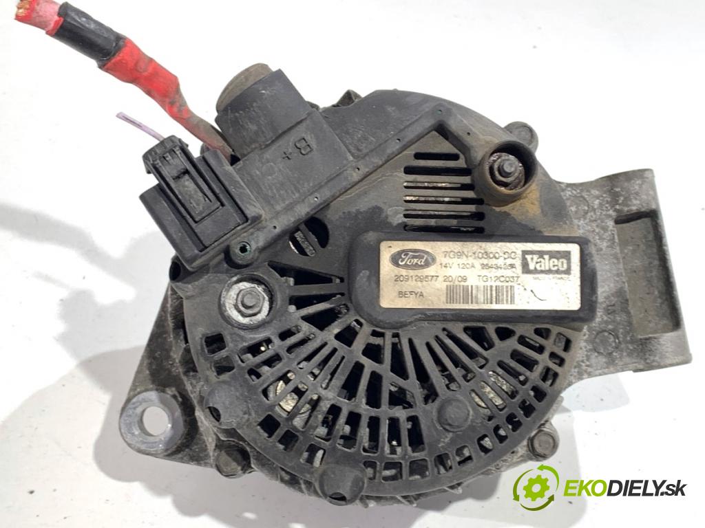 FORD FIESTA MK7 liftback 2009 44 kW 1.25 1242 Alternátor 7G9N-10300-CC (Alternátor)