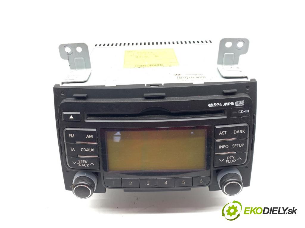 HYUNDAI i30 Kombi 2011 66 kW 1.6 CRDi 1582 RADIO 96160-2L200 (Audio zariadenie)