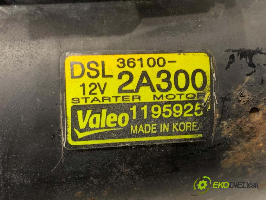 HYUNDAI i30 Kombi 2011 66 kW 1.6 CRDi 1582 startér 36100-2A300 (Startér)