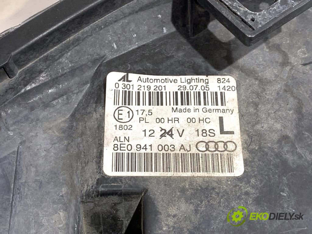 AUDI A4 B7 sedan 2006 103 kW 2.0 TDI 1968 Svetlomet ľavy predný 8E0941003AJ