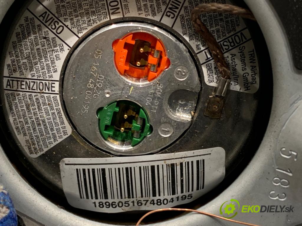 AUDI A4 B7 sedan 2006 103 kW 2.0 TDI 1968 AirBag volantu 8E0880201DF (Airbag)