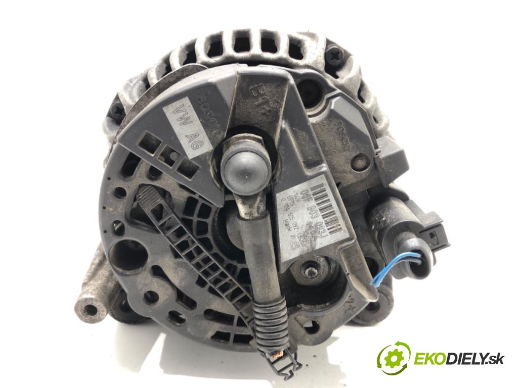 AUDI A4 B7 sedan 2006 103 kW 2.0 TDI 1968 Alternátor 06F903023J (Alternátor)