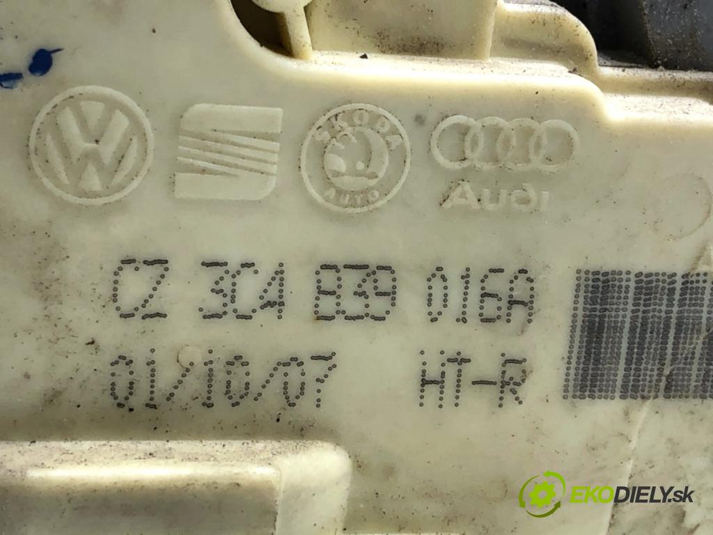VW PASSAT B6 Kombi 2007 103 kW 2.0 TDI 1968 zámok dveře pravý zadní část 3C4839016A