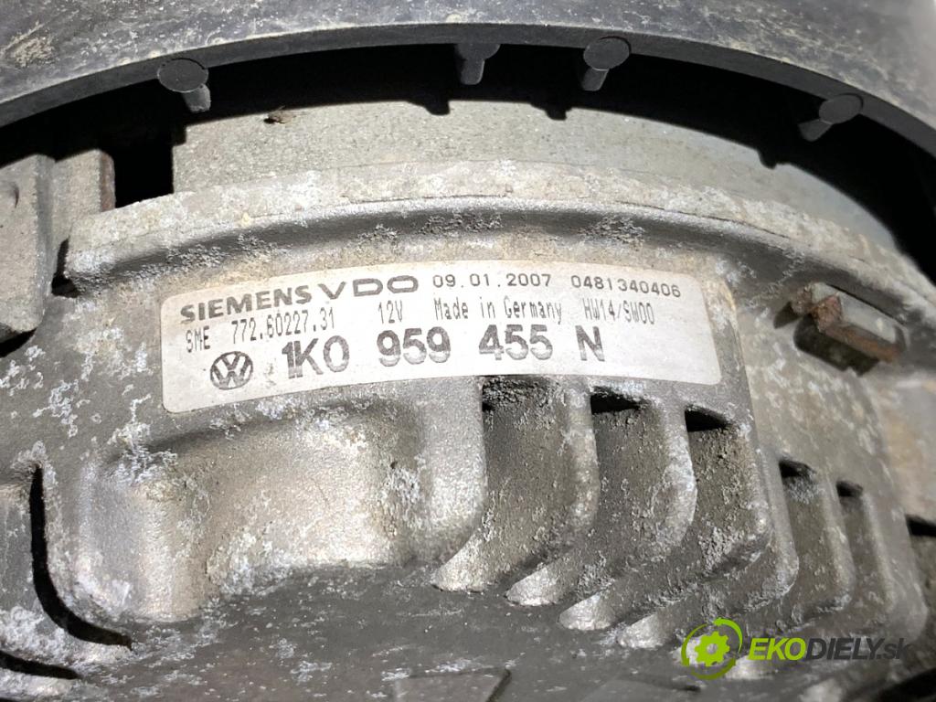 VW PASSAT B6 Kombi 2007 103 kW 2.0 TDI 1968 Ventilátor chladiča 1K0959455N (Ventilátor)