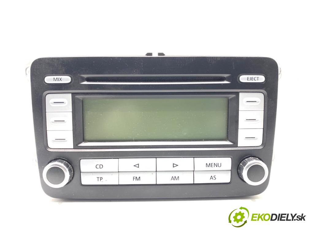 VW PASSAT B6 Kombi 2007 103 kW 2.0 TDI 1968 RADIO 1K0035186T (Audio zariadenie)