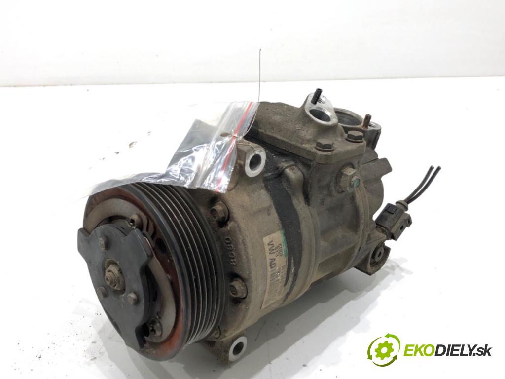 VW PASSAT B6 Kombi 2007 103 kW 2.0 TDI 1968 kompresor klimatizace 1K0820859F (Kompresor klimatizace)