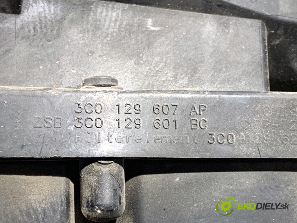 VW PASSAT B6 Kombi 2007 103 kW 2.0 TDI 1968 Obal filtra vzduchu 3C0129607AP (Obal vzduchového filtra)