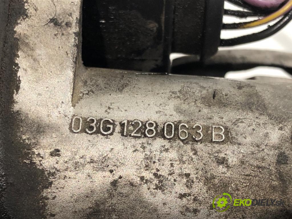 VW PASSAT B6 Kombi 2007 103 kW 2.0 TDI 1968 škrtíci klapka 03G128063B (Škrticí klapka)