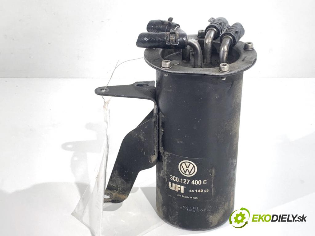VW PASSAT B6 Kombi 2007 103 kW 2.0 TDI 1968 Obal filtra paliva 3C0127400C (Obal palivového filtra)