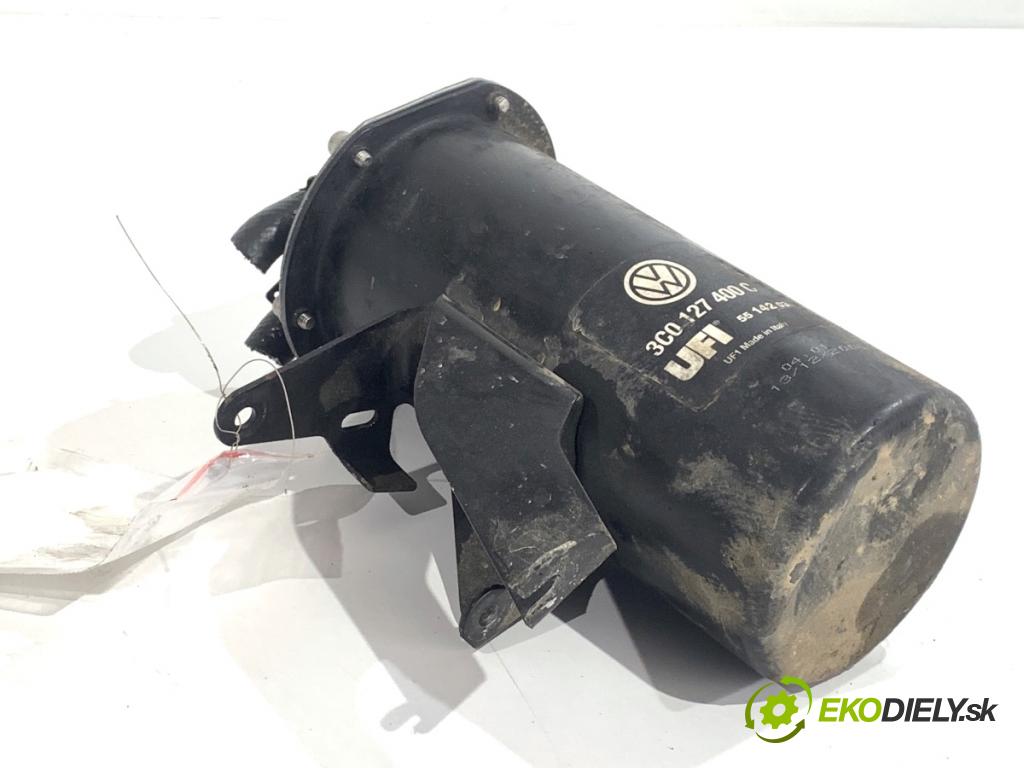 VW PASSAT B6 Kombi 2007 103 kW 2.0 TDI 1968 Obal filtra paliva 3C0127400C (Obal palivového filtra)