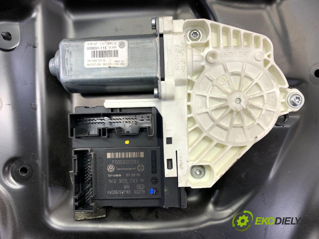 VW PASSAT B6 Kombi 2007 103 kW 2.0 TDI 1968 Mechanizmus okna ľavy predný 1K0959793M