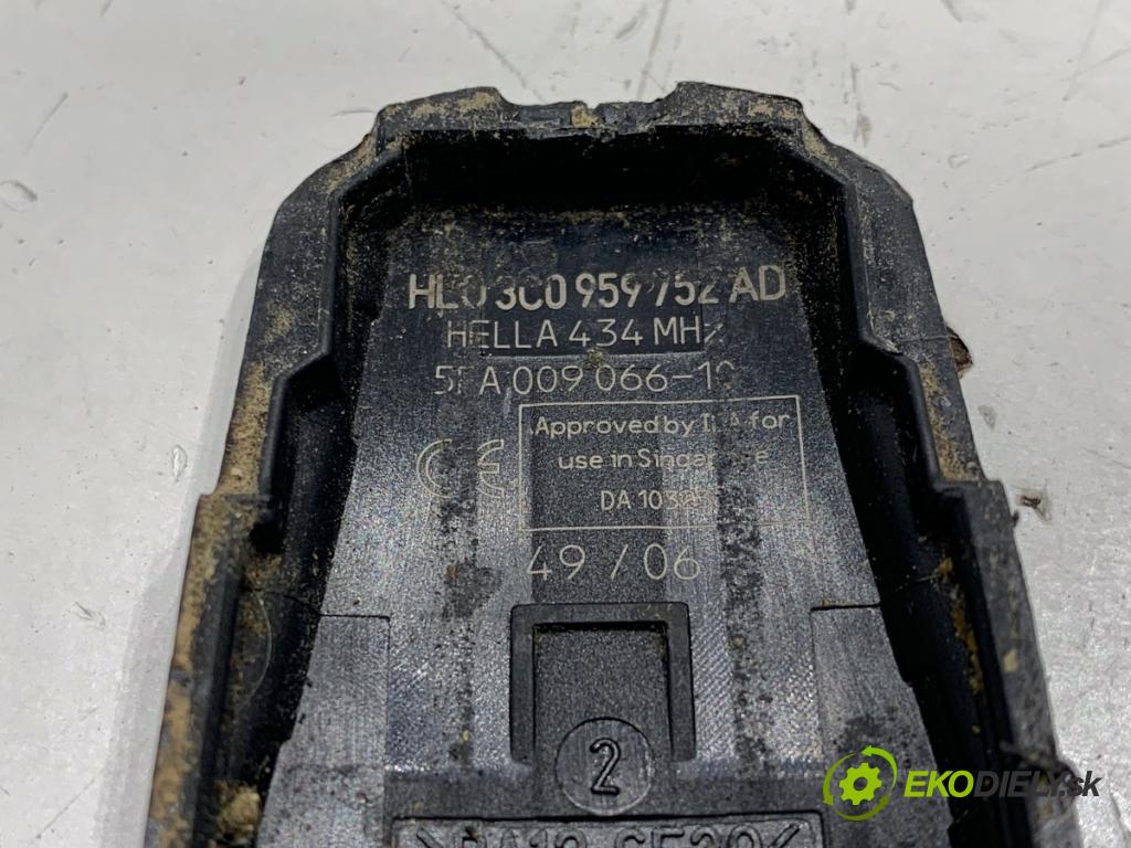 VW PASSAT B6 Kombi 2007 103 kW 2.0 TDI 1968 klíč 3C0959752AD