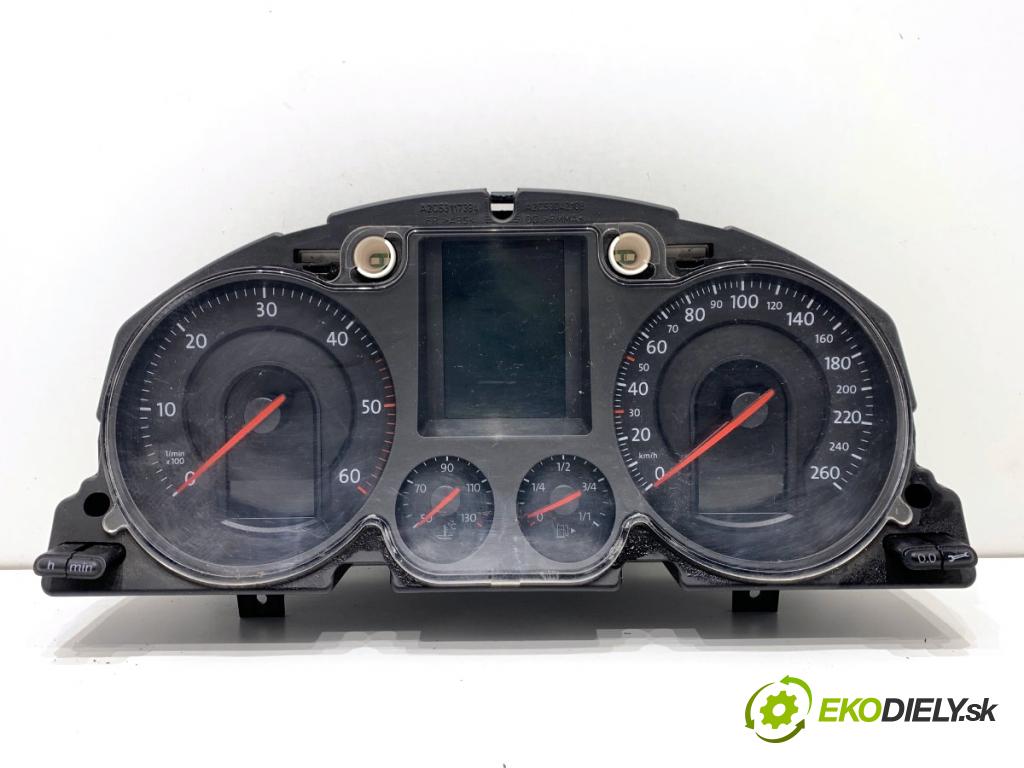 VW PASSAT B6 Kombi 2007 103 kW 2.0 TDI 1968 Prístrojovka A2C53194181 (Prístrojová doska)