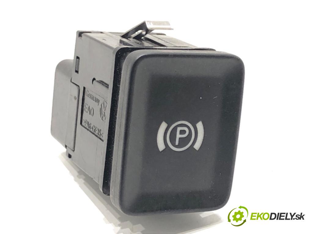 VW PASSAT B6 Kombi 2007 103 kW 2.0 TDI 1968 Spínač brzdy ručnej brzdy 3C0927225B (Prepínacie páčky pod volantom)