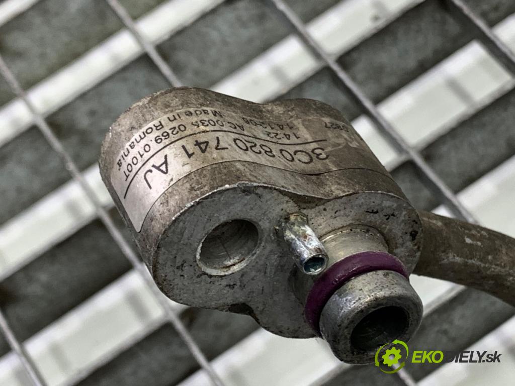 VW PASSAT B6 Kombi 2007 103 kW 2.0 TDI 1968 rúrka klimatizace 3C0820741AJ (Trubka klimatizace)