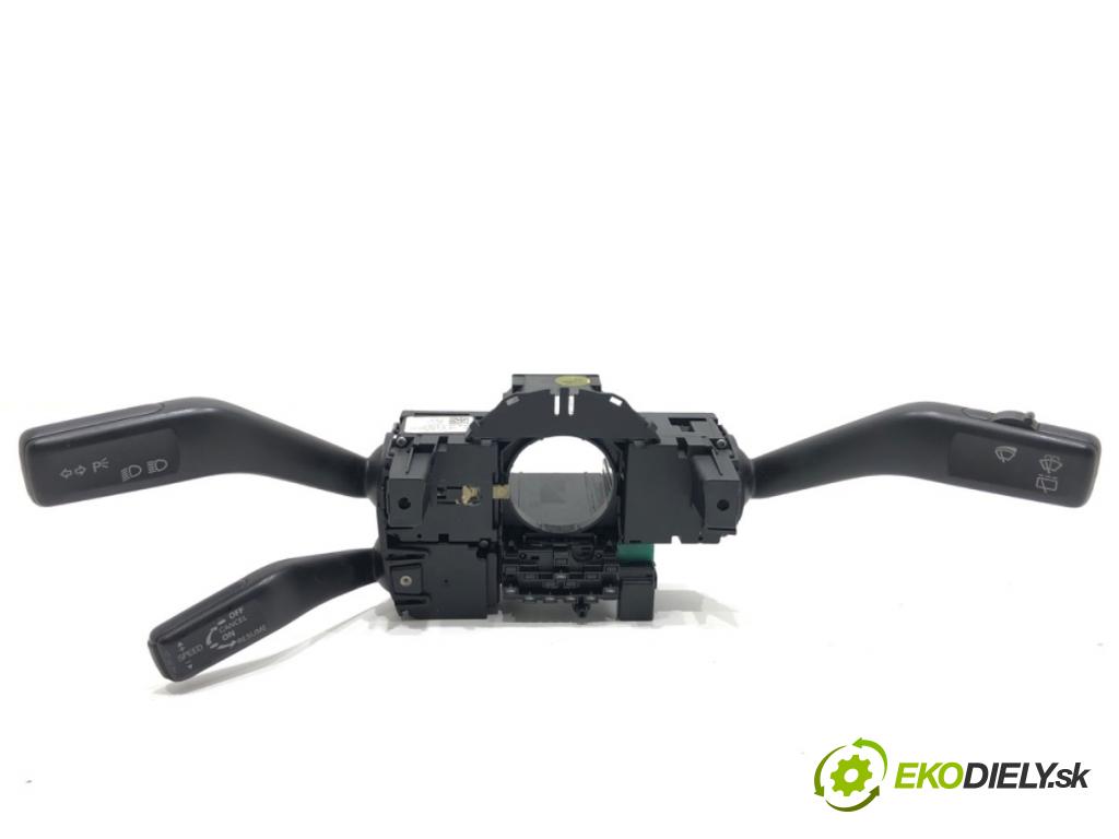 VW PASSAT B6 Kombi 2007 103 kW 2.0 TDI 1968 Prepínač kombinovaný 3C9953507AG (Prepínacie páčky pod volantom)