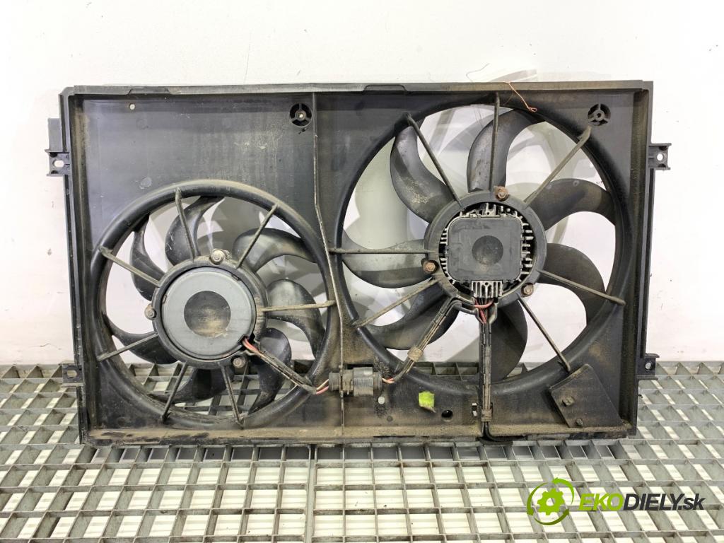VW PASSAT B6 sedan 2007 77 kW 1.9 TDI 1896 Ventilátor chladiča 1K0121207T (Ventilátor)