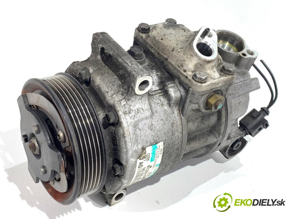 VW PASSAT B6 sedan 2007 77 kW 1.9 TDI 1896 kompresor klimatizace 1K0820859F (Kompresor klimatizace)