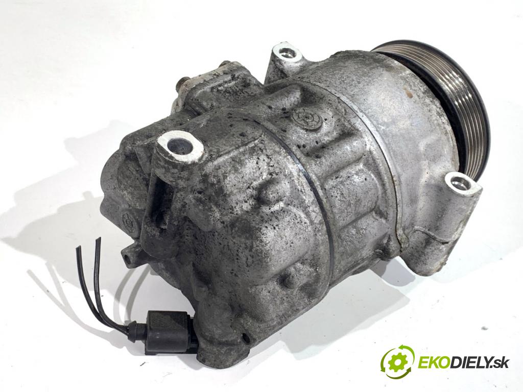 VW PASSAT B6 sedan 2007 77 kW 1.9 TDI 1896 kompresor klimatizace 1K0820859F (Kompresor klimatizace)