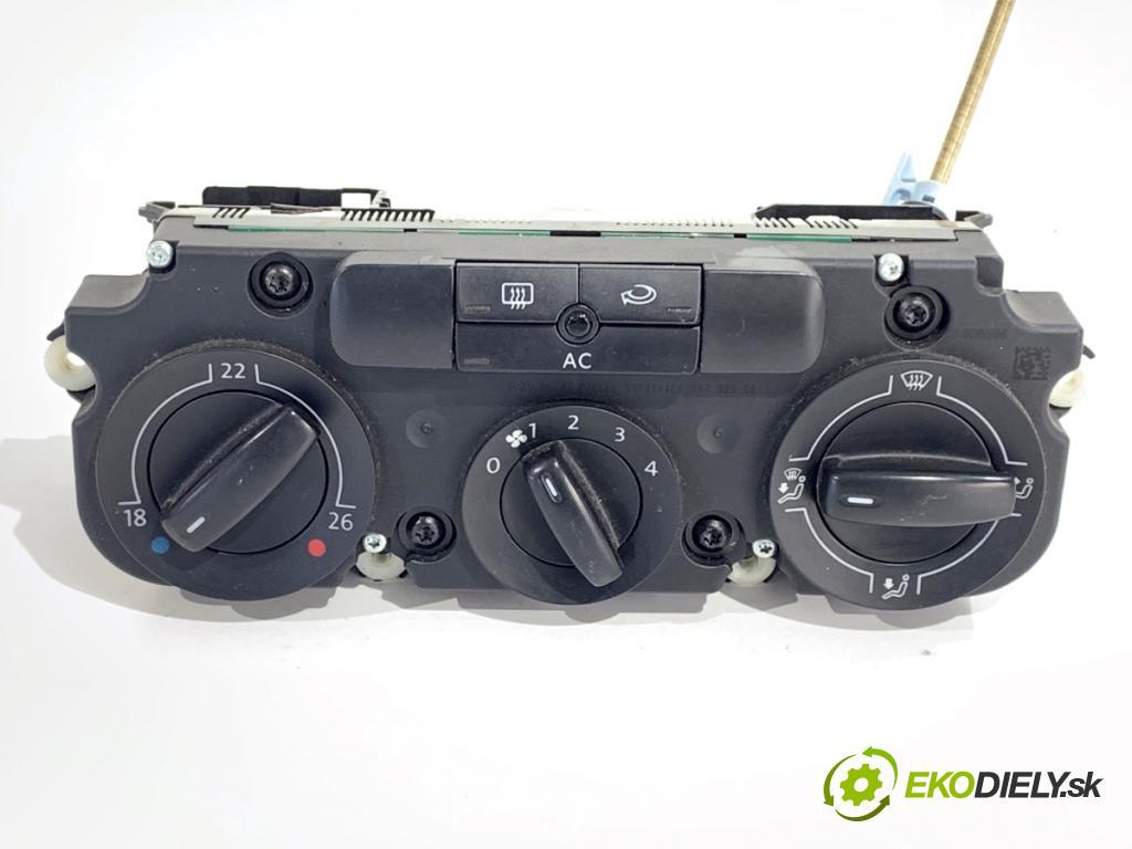 VW PASSAT B6 sedan 2007 77 kW 1.9 TDI 1896 Panel ovládania kúrenia  (Prepínacie páčky pod volantom)