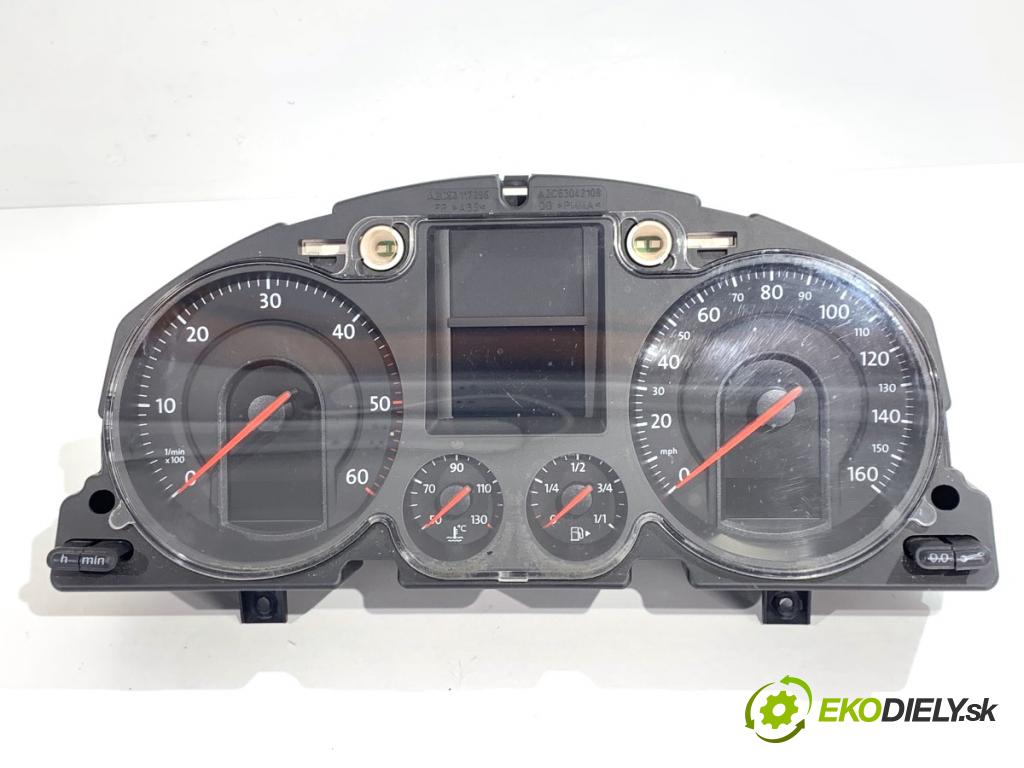 VW PASSAT B6 sedan 2007 77 kW 1.9 TDI 1896 Prístrojovka A2C53194181 (Prístrojová doska)