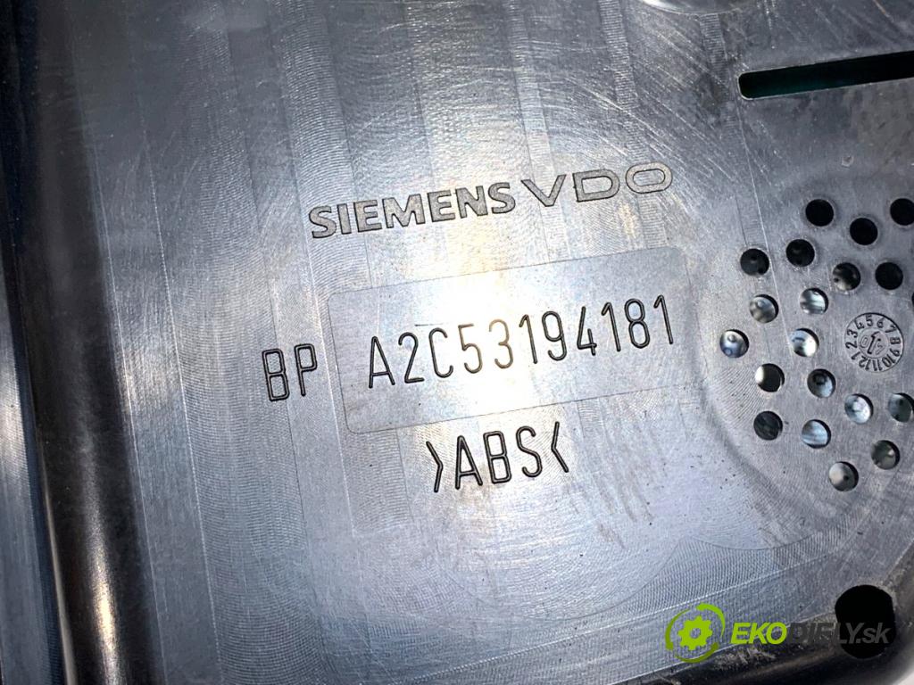 VW PASSAT B6 sedan 2007 77 kW 1.9 TDI 1896 Prístrojovka A2C53194181 (Prístrojová doska)