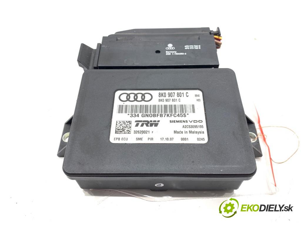 AUDI A4 B8 sedan 2008 118 kW 1.8 TFSI 1798 modul brzdy ruční brzdy 8K0907801C