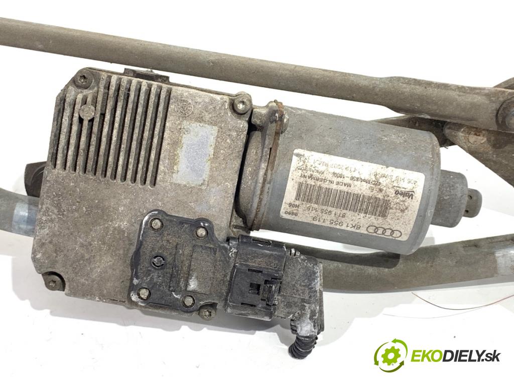 AUDI A4 B8 sedan 2008 118 kW 1.8 TFSI 1798 Mechanizmus stieračov predný 8K1955119 (Motorček stieračov predný)