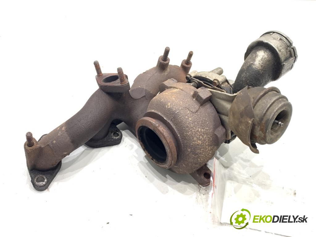 VW TOURAN nadwozie wielkoprzestrzenne (MPV) 2005 103 kW 2.0 TDI 1968 Turbodúchadlo,turbo 03G253019A (Turbodúchadlo (kompletné))